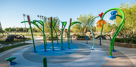 AquaFlex® Splash Pad Surfacing