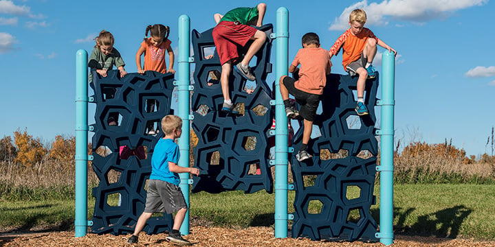 Freestanding GeoPlex® Climbing Wall