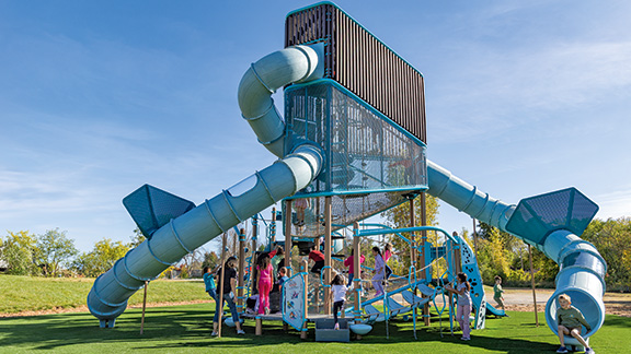 Image of Volo Aire compact playstructure from Landscape Structures